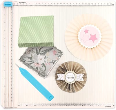 Multifunctionele Snij- en Scoretool 30.5 x 30.5 cm voor DIY Projecten, Kaarten en Enveloppen, Precisie Snijden en Vouwen