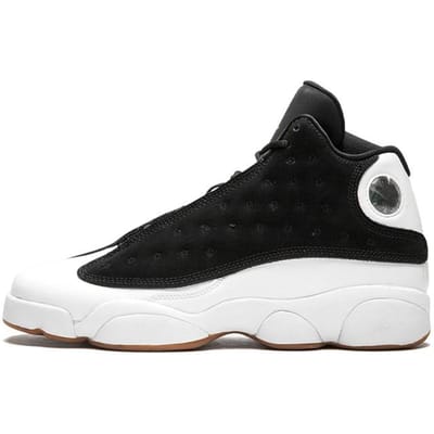 Jordan 13 Retro Zwart Wit Gum GS 439358-021 36