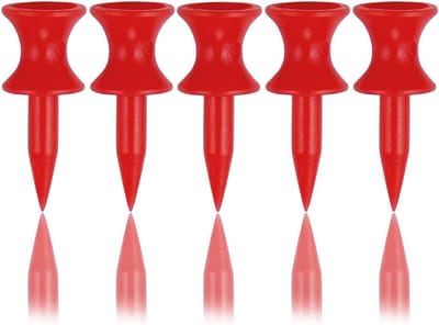 Kleine Kasteel Golf Tees van Plastic 32MM - 100 Stuks voor Precisie en Comfort tijdens het Spelen
