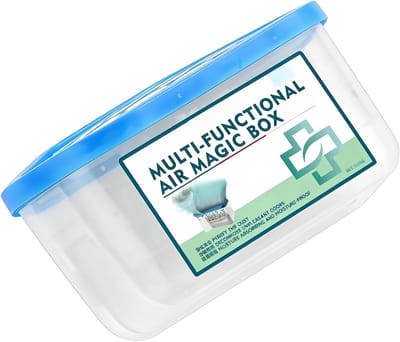Automatische stofverwijderaar - Luchtzuiveraar gadget - Binnenklimaat verbeteren - Continue stofafzuiging - 149 x 83 x 59 cm - Wit