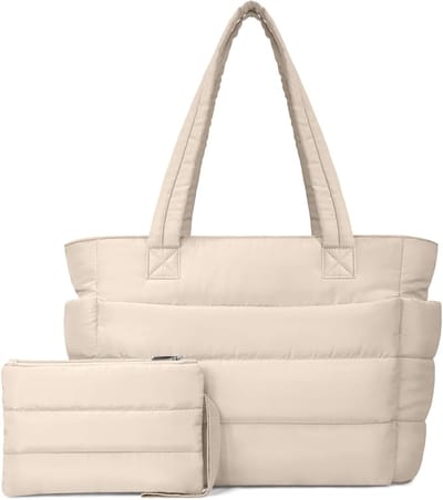 Gewatteerde Dames Tas - Schoudertas Puffer - Dagelijks Gebruik - Ultralicht Gewicht - 40 x 15 x 30 cm - N.v.t.