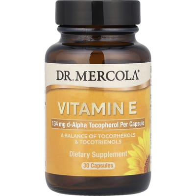 Dr. Mercola - Vitamine E - 134 mg - 30 capsules
