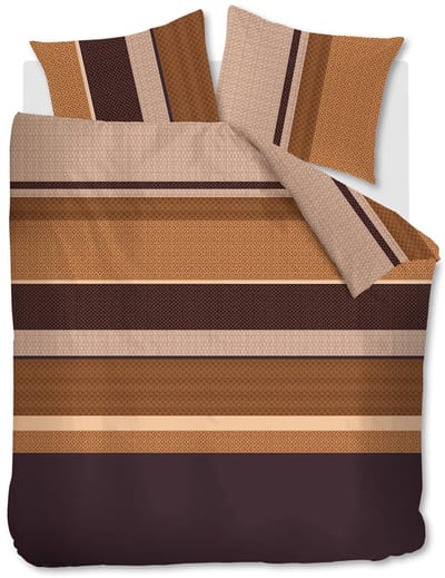 Beddinghouse Marli dekbedovertrek - Tweepersoons - 200x200/220 cm - Goud
