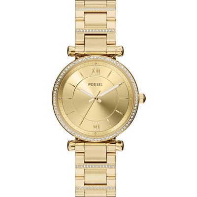 FOSSIL ES5465 Vrouwen Horloge 35 mm Goudkleurig