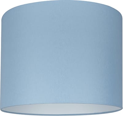 Uniqq Lampenkap stoffen licht blauw Ø 40 cm – 30 cm hoog