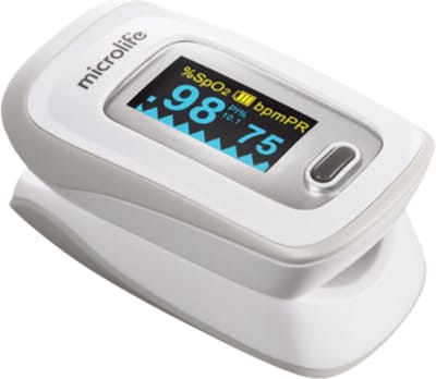 Microlife OXY 210 - Saturatiemeter - Nauwkeurige SpO2 en Hartslagmeting - Klinisch Getest - Eenvoudig in Gebruik