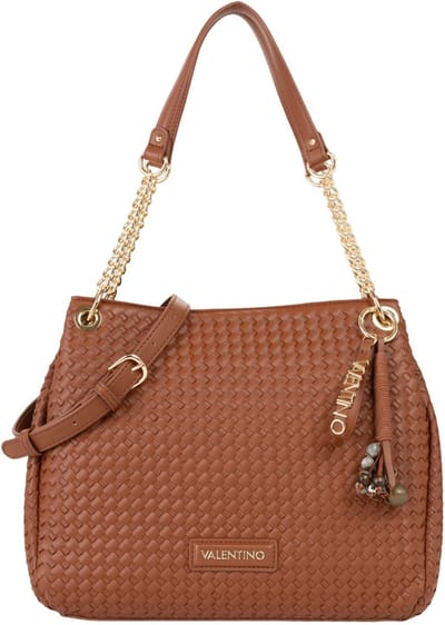 VALENTINO schoudertas Gea Shopping Bag Cuoio bruine