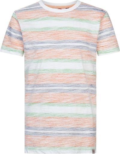 Petrol Industries - Jongens Gestreept T-shirt Boys - Oranje - Maat 164