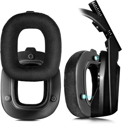 Vervangende oorkussens voor gaming hoofdtelefoons, geschikt voor Logitech en Astro A50 Gen 4, Flanelles oorkussens voor optimaal comfort