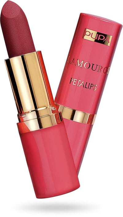 pupa milano glamourose petalips matt lipstick 002