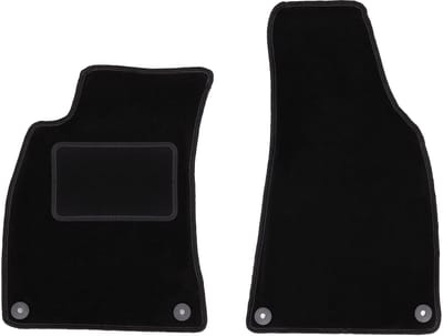 Voormatten zwart voor: Seat Exeo sedan, stationwagen (2008-2015)