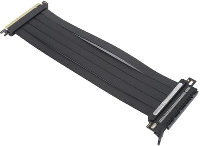Allecto - PCIe Riser-kabel - GPU Extender - 180 graden hoek - Hoge snelheid - 250 mm - Geschikt voor RTX4090 RTX3090ti RTX3090