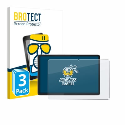 BROTECT - Screenprotector voor Lenovo Idea Tab Plus 12.1" - Folie Beschermfolie Beschermglas matte 3 Stuks