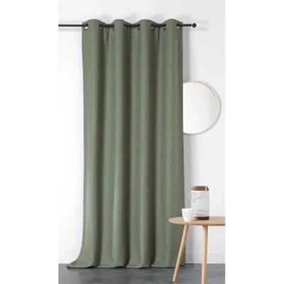 Verduisterend En Isolerend Gordijn Boréal - Groen - 140 X 260 Cm