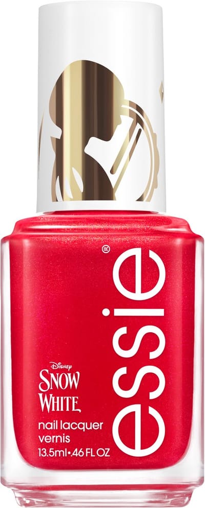 essie x Disney's Snow White 1006 just take a bite nagellak - romige kleur - salonkwaliteit - rood - 13,5ml