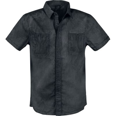 Brandit Shirt met korte mouwen - Roadstar - M tot XXL - voor Mannen - zwart