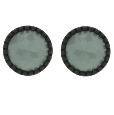 Behave - Oorstekers dames - Saliegroen detail - Minimalistisch chic