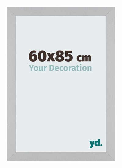 Your Decoration - Puzzellijst 60x85 cm - Zilver Mat - Puzzellijst 1500-2000 stukjes - MDF Fotolijst - Mura