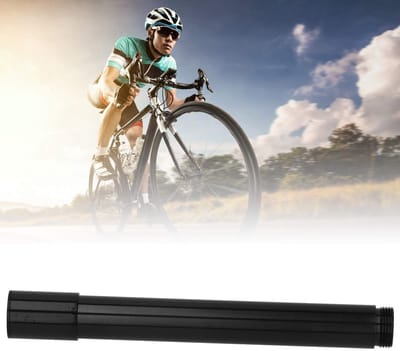 Dailygoods- Voorwielas Hoogwaardige Aluminiumlegering - Voorvork Luspen - Fiets Onderdelen - Lichtgewicht - Roestvrij - Eenvoudig te Installeren - Fietsas