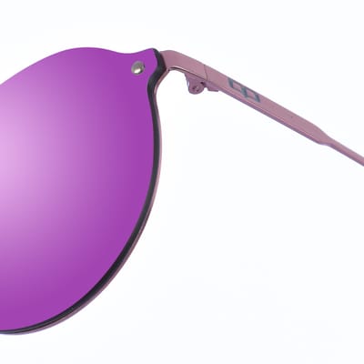 Unisex NIEUW LOURENZO Ovaal Nylon Zonnebril