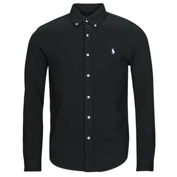 Overhemd Lange Mouw Polo Ralph Lauren CHEMISE AJUSTEE COL BOUTONNE EN POLO FEATHERWEIGHT