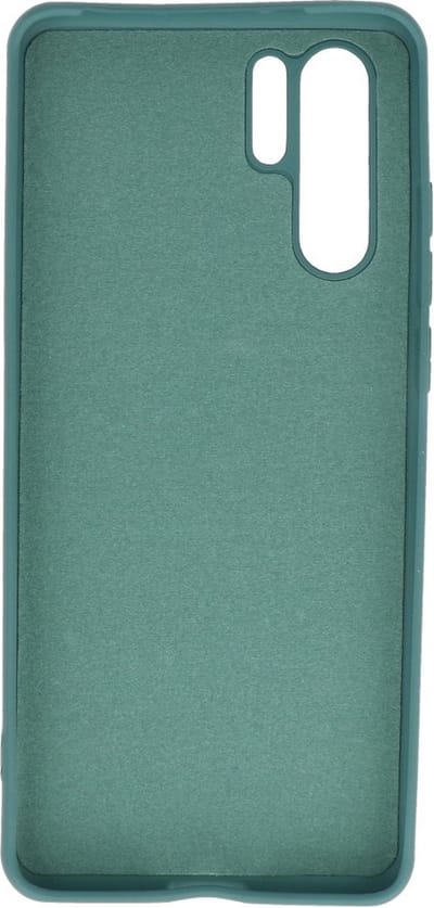 Hoesje Geschikt voor de Huawei P30 Pro - Fashion Color Backcover Telefoonhoesje - Donker Groen