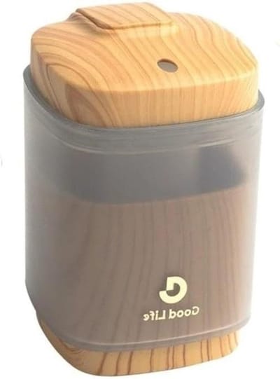 Tandenstoker Dispenser - Tandenstoker Houder - Tafel Decoratie - Automatische Uitschuifbaar - 8.8 cm - Houtnerf
