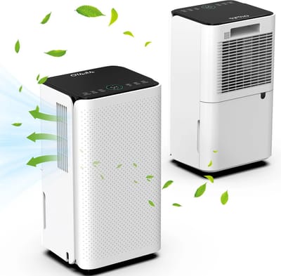 Archi Luchtontvochtiger – Ventilatie - 12L per Dag – WiFi-App – 24-uurs Timer – Wasdroogfunctie – Geschikt tot 40 m² – Wit