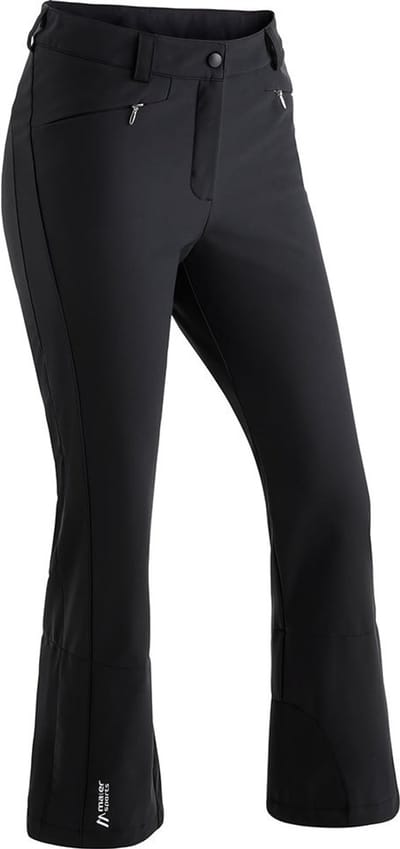 Maier Sports Mary Pants Women, zwart Maat EU 40 (Regular)