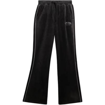 Superdry - Country Club Velour Rechte Joggingbroek - Dames - Broeken