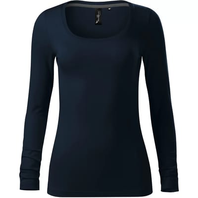 Dames-T-shirt met lange mouwen Malfini Premium Brave 156