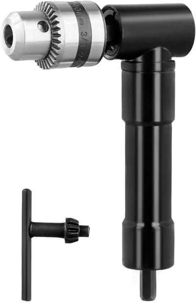 Haaks Booropzetstuk 90° 0,8-10 mm Aluminium 25 Nm