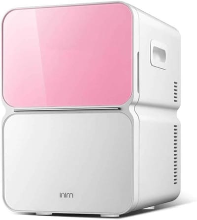Kleine koelkast - Mini koeler - Drankjes koelen - Stille werking - 22L capaciteit - Roze