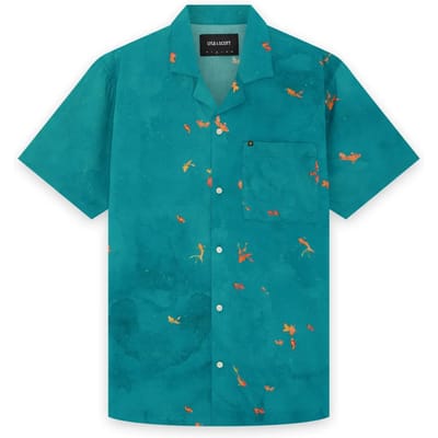 Goudvis Grafisch Resort Shirt