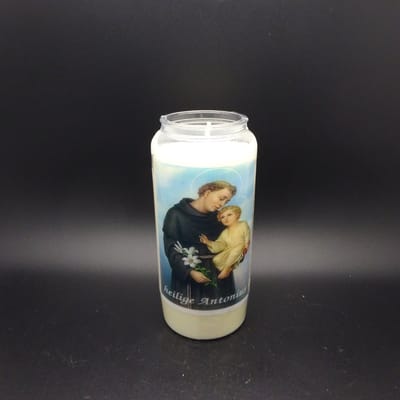 Noveenkaars Heilige Man 001 - 6 dagen brander (5 stuks)