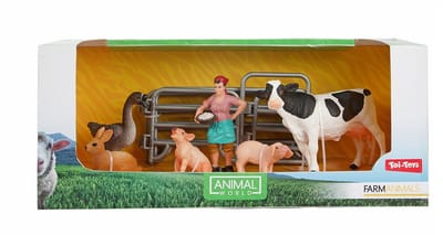 Toi-Toys boerderijdieren speelset - educatief speelgoed voor kinderen.