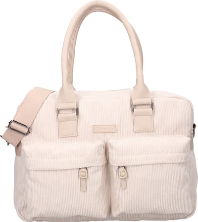 Kidzroom Care Dream And Laugh Luiertas - Beige - Verschoonmatje - Verstelbare schouderband - Ophanglussen kinderwagen