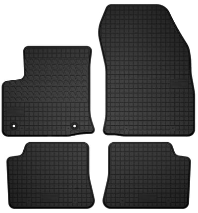 Wielganizator SolidTread - Auto Rubberen Matten - Jeep Avenger BEV - 2023 - Zwarte - Volledige Dekking