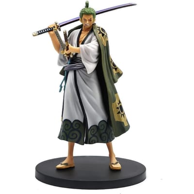 One Piece 10cm Anime Figuur GK Roronoa Zoro Drie-bladig Sa-maximum Manga Anime Beeld Actiefiguur Verzameling Model Kind Speelgoed