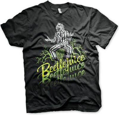 Beetlejuice Unisex Tshirt -3XL- Beetlejuice Zwart
