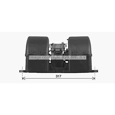 Elektromotor, interieurventilator HIGHWAY AUTOMOTIVE ME8344