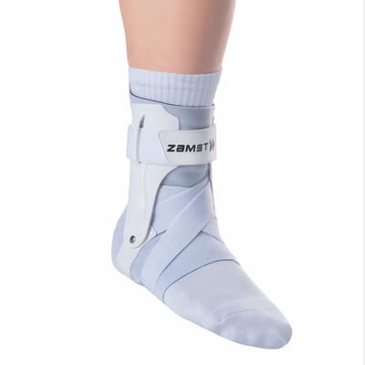 Zamst A2-DX Enkelbrace - Wit - Rechts - XL