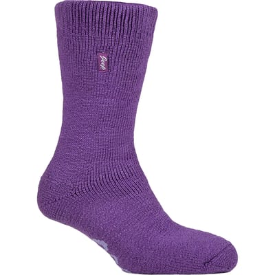 Dames Thermosok | Jeep | Ademend Luxe Gevoerde Winterlaarzen Sokken voor Vrouwen - Violet