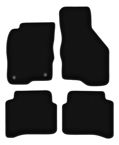 BASIC zwarte veloursmatten voor: Mitsubishi Galant VIII stationwagen, sedan (1996-2007)