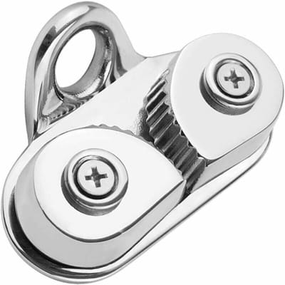 Touwklemmen voor boten, aanlegklemmen, roestvrijstalen bootaccessoires, kajaks voor boten - zilver