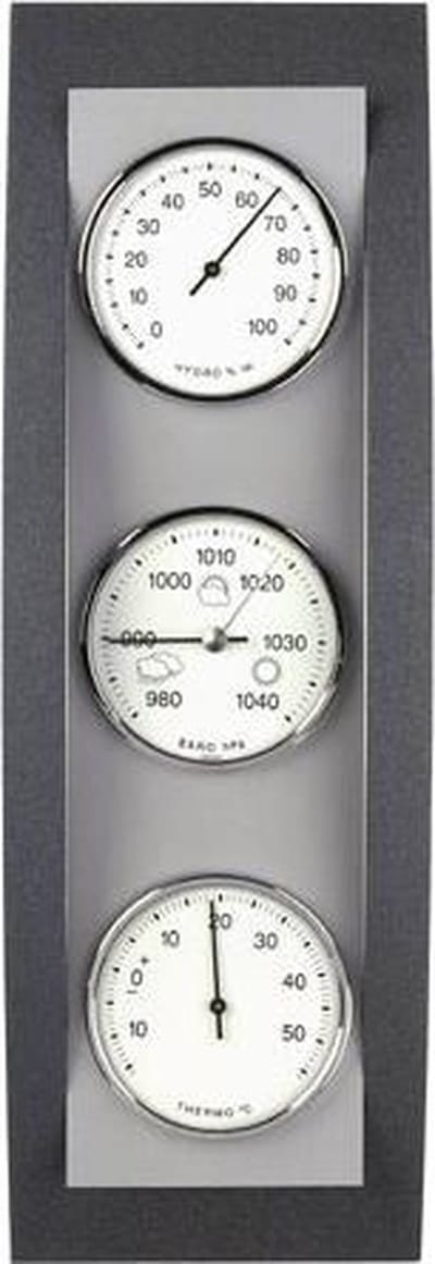 TFA-Dostmann 20.1082.17 digitale weerstation Zilver