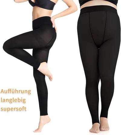 Zachte Opaque Danspanty's voor Vrouwen - 3 Paar Zwarte Balletkousen, Ideaal voor Dans en Training