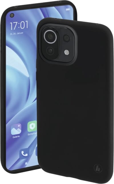 Hama Cover Finest Feel” Voor Xiaomi Mi 11 Lite (5G) Zwart
