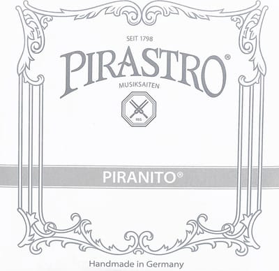 Pirastro P615400 violin string G-4 medium, steel core, chrome steel