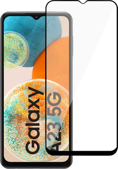 Geschikt voor Samsung A23 4G / 5G Screenprotector - Gehard Glas Geschikt voor Samsung A23 4G / 5G Full Screen Protector